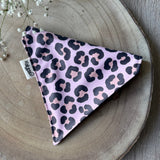 Bandana Léopard Rose