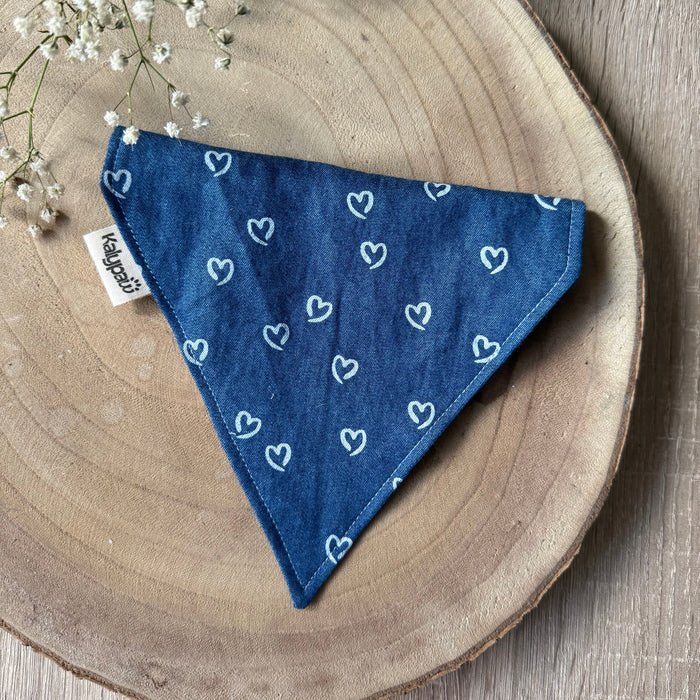 Bandana chien jean