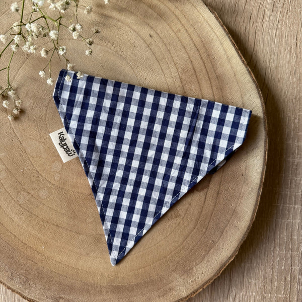 Bandana Vichy Bleu