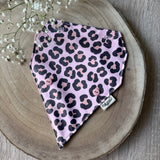Bandana Léopard Rose