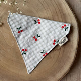 Bandana vichy cerises
